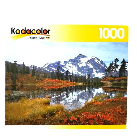 Kodacolor Other - NEW Kodacolor "Mt. Shuksan, WA" Jigsaw Puzzle